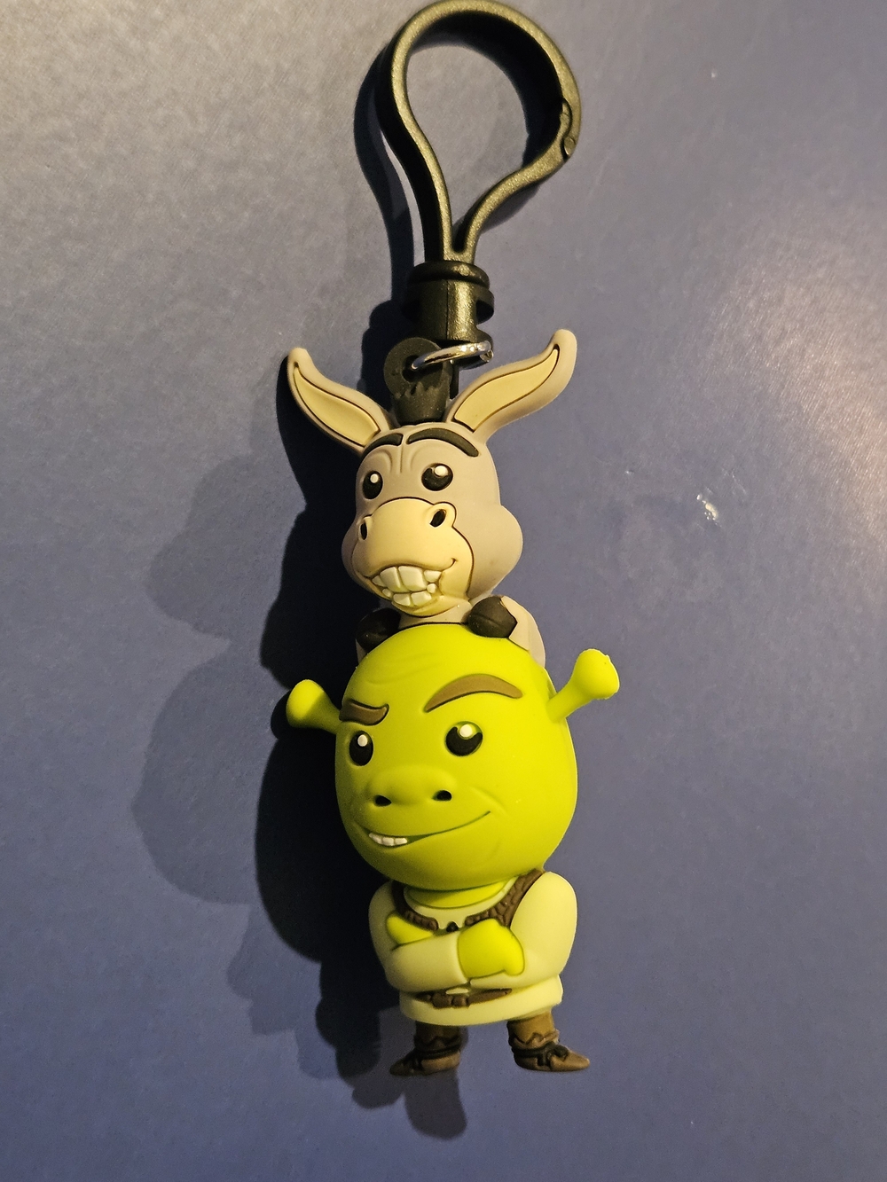 DreamWorks Shrek and Donkey 3D Bag Clip